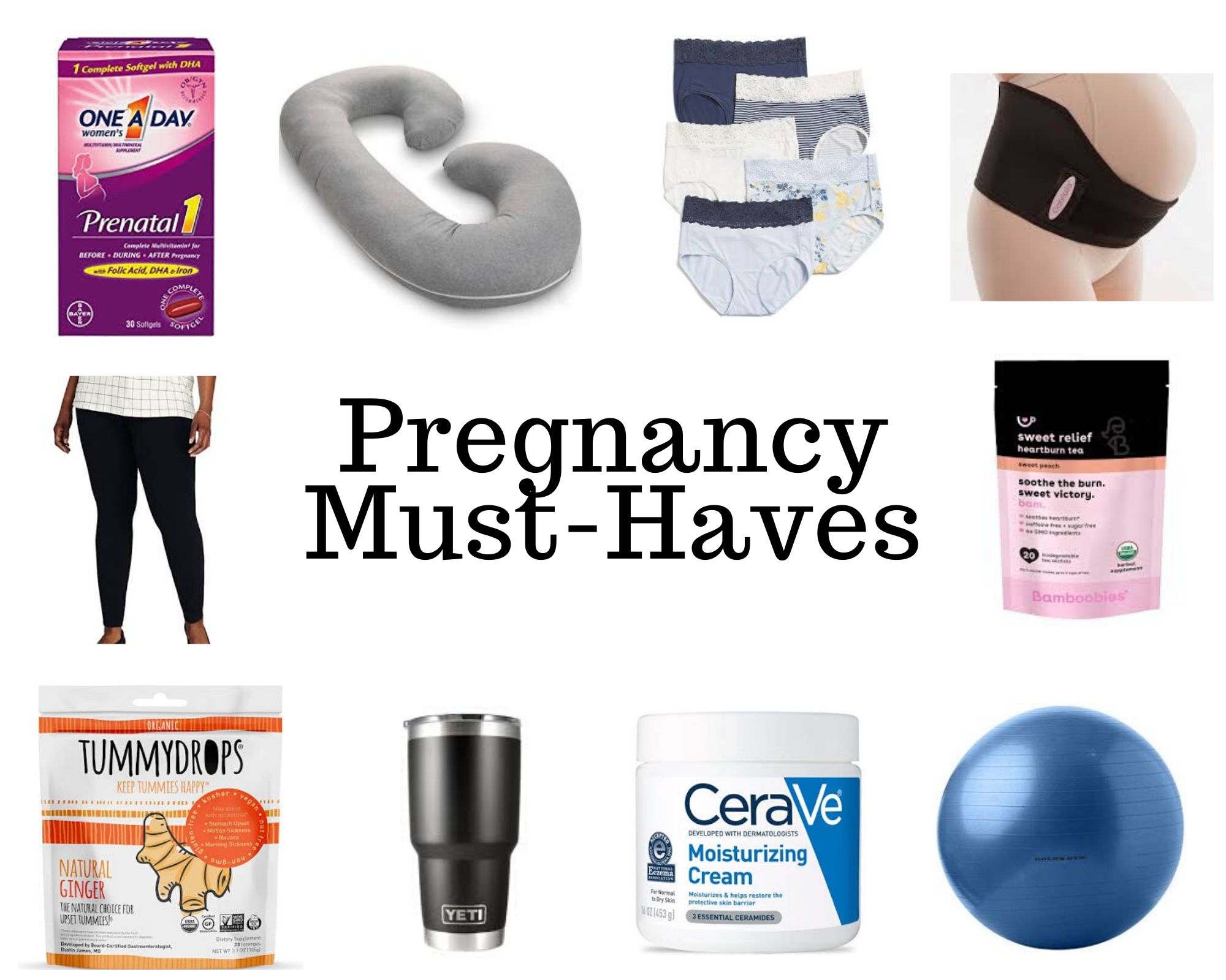 My Top 10 Pregnancy Must-Haves - Ahalfbakedmom